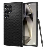 SAMSUNG GALAXY S24 ULTRA PREMIUM SLIM LIQUID AIR CASE BLACK | SPIGEN