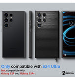 SAMSUNG GALAXY S24 ULTRA PREMIUM SLIM LIQUID AIR CASE BLACK | SPIGEN