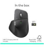 LOGITECH MX MASTER 4 WIRELESS MOUSE GRAPHITE
