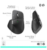 LOGITECH MX MASTER 4 WIRELESS MOUSE GRAPHITE