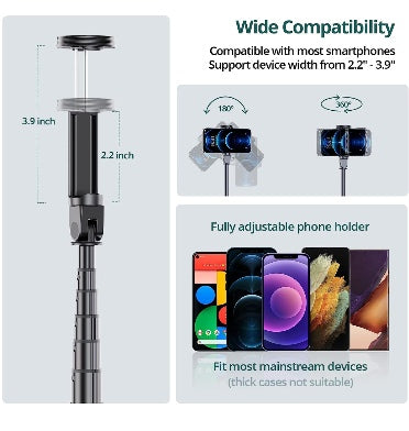 ATUMTEK TRIPOD SELFIE STICK 65
