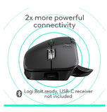 LOGITECH MX MASTER 4 WIRELESS MOUSE MAC EDITION SPACE BLACK