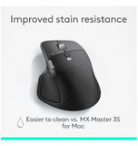 LOGITECH MX MASTER 4 WIRELESS MOUSE MAC EDITION SPACE BLACK
