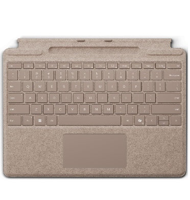 MICROSOFT SURFACE PRO 11 ALCANTARA TYPE COVER WITH PEN STORAGE DUNE