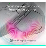 LOGITECH MX MASTER 4 WIRELESS MOUSE MAC EDITION WHITE SILVER