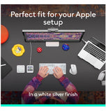 LOGITECH MX MASTER 4 WIRELESS MOUSE MAC EDITION WHITE SILVER