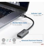 USB-C TO HDMI 4K ADAPTER BLACK | UNI