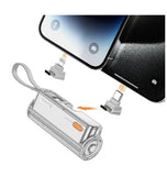 SHARGE FLOW MINI 5000MAH PORTABLE CHARGER SILVER