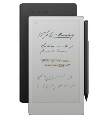 REMARKABLE PAPER PRO MOVE TABLET/MARKER PLUS & PREMIUM LEATHER FOLIO CASE BLACK