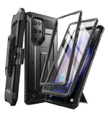 SAMSUNG GALAXY S24 ULTRA FULL BODY RUGGED PROTECTIVE CASE BLACK | SUPCASE