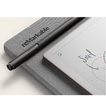 REMARKABLE PAPER PRO MOVE TABLET/MARKER PLUS & POLYMER WEAVE BOOK FOLIO GRAY