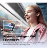 SOUNDPEATS CLEAR WIRELESS IN-EAR EARBUDS CLEAR/WHITE