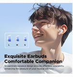 SOUNDPEATS CLEAR WIRELESS IN-EAR EARBUDS CLEAR/WHITE