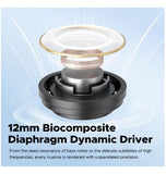 SOUNDPEATS CLEAR WIRELESS IN-EAR EARBUDS CLEAR/WHITE