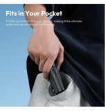 ULANZI MAGSAFE HANDLE GRIP BLUETOOTH POCKET SELFIE STICK TRIPOD BLACK