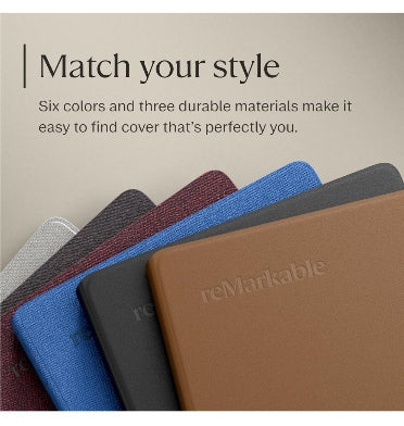 REMARKABLE PAPER PRO MOVE POLYMER WEAVE BOOK FOLIO GRAY | REMARKABLE – ZEEK