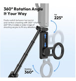 ULANZI MAGSAFE HANDLE GRIP BLUETOOTH POCKET SELFIE STICK TRIPOD BLACK