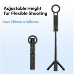 ULANZI MAGSAFE HANDLE GRIP BLUETOOTH POCKET SELFIE STICK TRIPOD BLACK