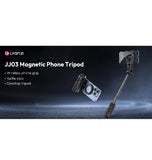 ULANZI MAGSAFE HANDLE GRIP BLUETOOTH POCKET SELFIE STICK TRIPOD BLACK