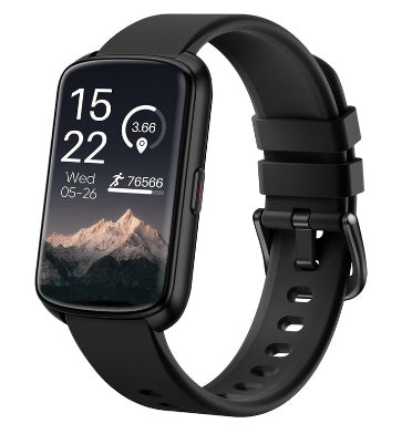 QVEV MULTIFUNCTION MULTISPORT SMARTWATCH FITNESS TRACKER BLACK