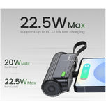 SHARGE FLOW MINI 2 5000MAH PORTABLE CHARGER BLACK