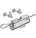 SHARGE FLOW MINI 2 5000MAH PORTABLE CHARGER SILVER