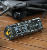 SHARGEEK 170 24000MAH PD3.1 PORTABLE CHARGER WITH SMART DISPLAY GRAY/TRANSPARENT