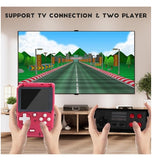 RETRO HANDHELD GAME CONSOLE RED
