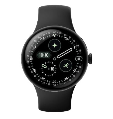 GOOGLE PIXEL WATCH 4 41MM MATTE BLACK/OBSIDIAN
