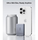 BASEUS PICOGO ULTRA-MINI QI2 5000MAH MAGSAFE WIRELESS MAGNETIC POWERBANK