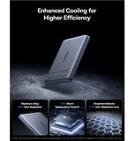 BASEUS PICOGO ULTRA-MINI QI2 5000MAH MAGSAFE WIRELESS MAGNETIC POWERBANK