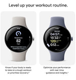 GOOGLE PIXEL WATCH 4 45MM SILVER/PORCELAIN