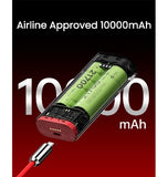 SHARGE POUCH 10K 3-IN-1 DETACHABLE FAST CHARGING POWERBANK