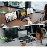 BLACKVIEW DCM8 15.6" PORTABLE TRIPLE LAPTOP SCREEN EXTENDER