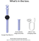 GOOGLE PIXEL WATCH 4 45MM MATTE BLACK/OBSIDIAN