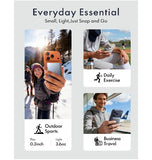 LISEN ULTRA SLIM MAGSAFE 5000MAH QI2 15W WIRELESS MAGNETIC POWERBANK ICE GRAY