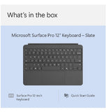 MICROSOFT SURFACE PRO 12 12" ALCANTARA TYPE COVER OCEAN