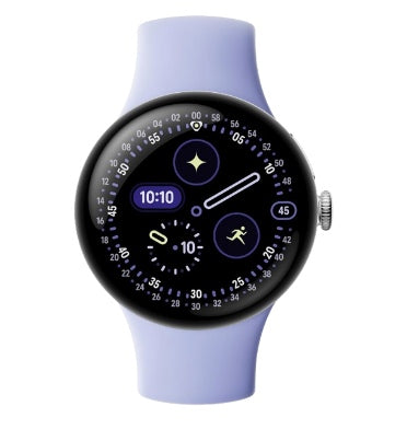 GOOGLE PIXEL WATCH 4 41MM SILVER/IRIS