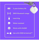 TILE MATE BLUETOOTH TRACKER (2024) WHITE 1PK
