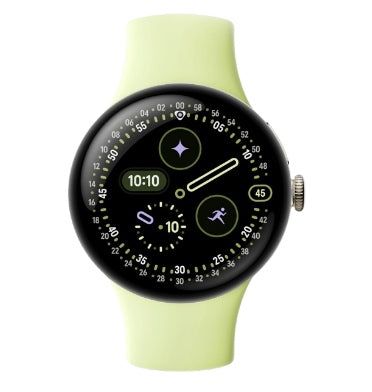 GOOGLE PIXEL WATCH 4 41MM CHAMPAGNE GOLD/LEMONGRASS