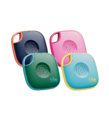 TILE MATE BLUETOOTH TRACKER (2024) MULTI-COLOR 4PK