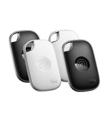 TILE MATE PRO BLUETOOTH TRACKER (2024) BLACK/WHITE 4PK