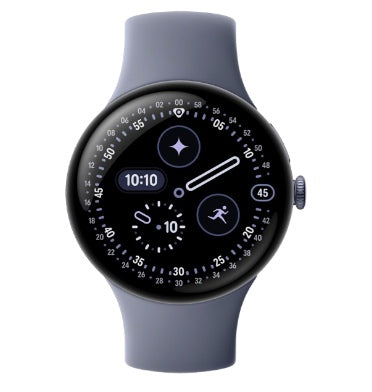 GOOGLE PIXEL WATCH 4 45MM SATIN/MOONSTONE