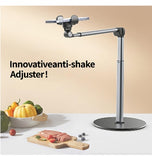 HEAVY DUTY ALUMINUM OVERHEAD 35CM FLEXIBLE 360 ARTICULATING ARM PHONE MOUNT STAND
