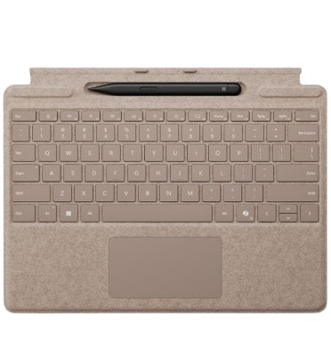 MICROSOFT SURFACE PRO 11 ALCANTARA TYPE COVER WITH SLIM PEN 2 DUNE