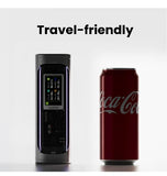 SHARGEEK 300 24000MAH PD3.1 PORTABLE CHARGER WITH SMART DISPLAY GRAY/TRANSPARENT