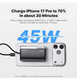 SHARGE FLOW 3 10K/45W PORTABLE POWERBANK BLACK