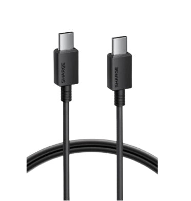 SHARGE USB-C 240W FAST CHARGING CABLE 1.5M BLACK