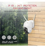 YI 2K OUTDOOR SECURITY CAMERA WHITE