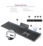 LENOVO 700 MODERN MULTI-DEVICE WIRELESS KEYBOARD LUNA GREY